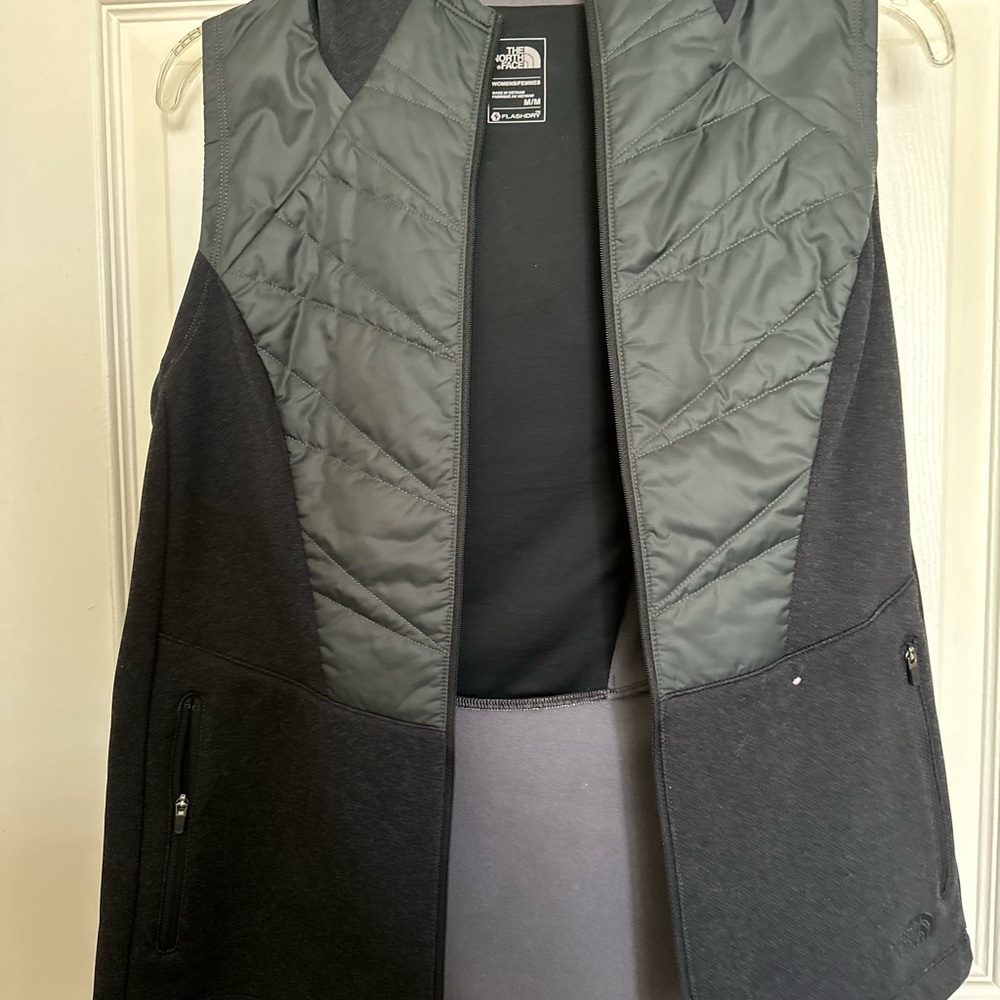 The North Face Charcoal and Slate Vest
